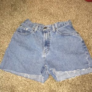 Old navy high waist cut offs